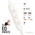 JBL Tune 305C Wired In-Ear Type-C Hi-Res Headphones – White